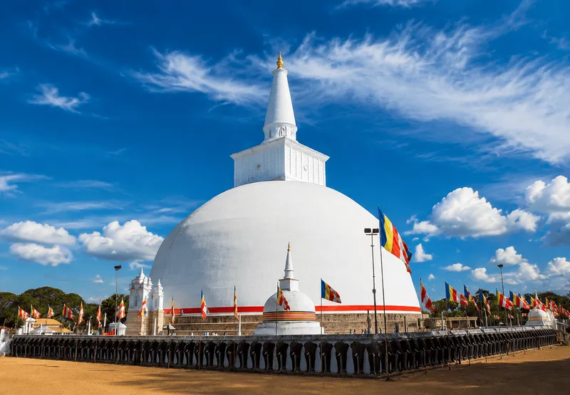 Ruwanwelisaya Sacred Great White Stupa