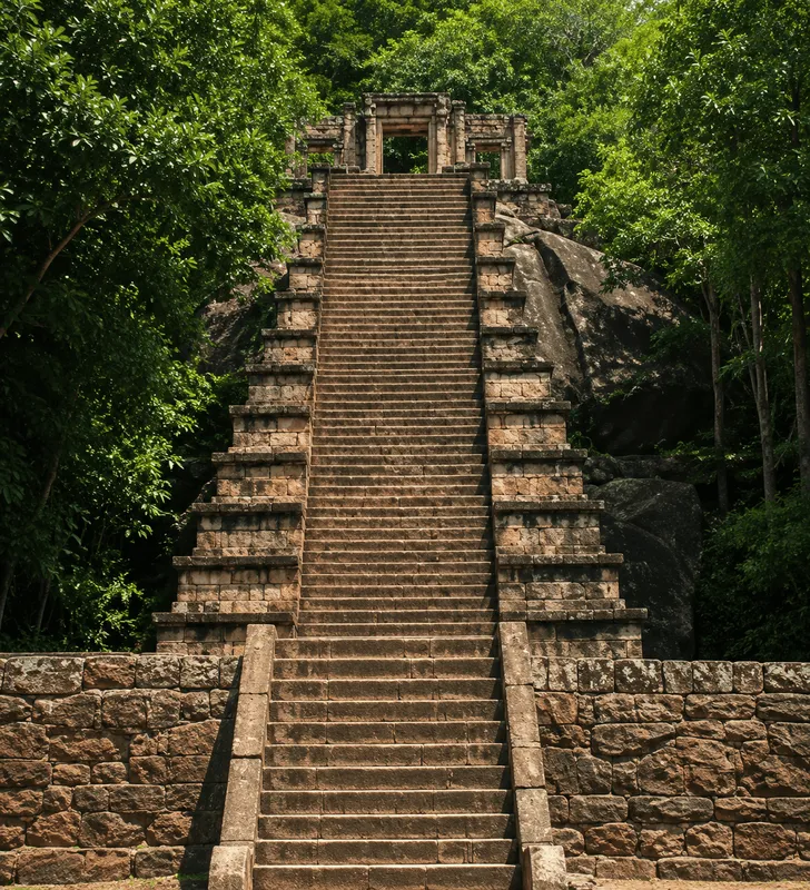 Yapahuwa Medieval Rock Citadel & Staircase